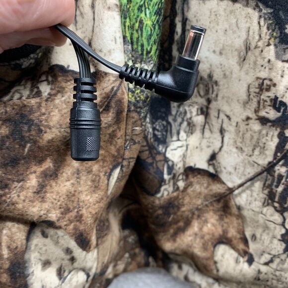 Snap On Camo Heated Jacket Mens XL Heavy Hunting Detachable Hood *No Battery* - Picture 6 of 16